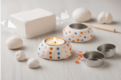 Bases chauffe plat Ø  4.4 cm  - 12 pièces - Bougeoirs et photophores - 10doigts.fr - 2