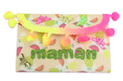 bloc note deco fruits - Papiers à motifs - 10doigts.fr - 2