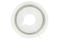 bobine fil cablé argent - Fil métallique - 10doigts.fr
