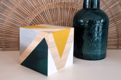 boite cube rangement déco - Boîtes en bois - 10doigts.fr - 2