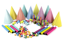 Boite festive pour 10 personnes - Nouveautés Carnaval 2025 - 10doigts.fr