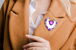 Broches Miroirs strass - Broches - 10doigts.fr