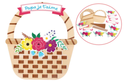 cadeau papa carte à tisser - Kits fête des parents - 10doigts.fr