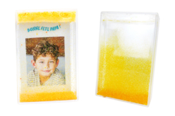 cadre paillette à secouer - Boule à neige, Cloche - 10doigts.fr