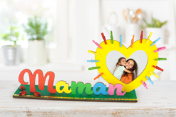 Cadre Photo Fete meres - Objets pour le bureau - 10doigts.fr - 2