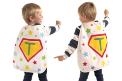 cape super héros enfant - Déguisements à fabriquer soi-même - 10doigts.fr