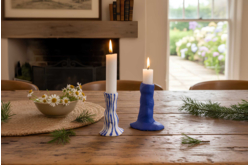 Chandelles à modeler : des bougeoirs faits main - Bougeoirs et photophores - 10doigts.fr - 2