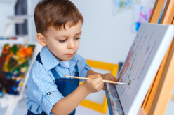 chassis entoilés peinture enfants - Châssis et Cartons toilés - 10doigts.fr - 2