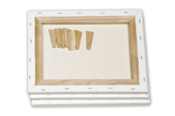 Châssis entoilés rectangulaires - Châssis et Cartons toilés - 10doigts.fr - 2