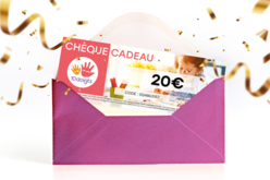 chèque kdo 20 euros - Idées Cadeaux DIY Noël - 10doigts.fr