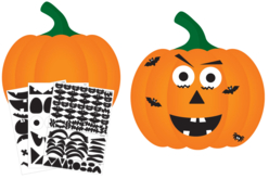 citrouilles géante à décorer - Kits créatifs Halloween - 10doigts.fr