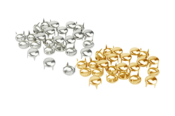 Clous à griffes, forme ronde - 25 pièces - Clous et rivets - 10doigts.fr