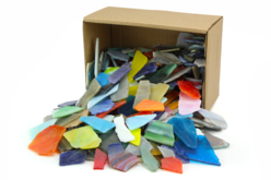 Coffret de 550 mosaïques en verre poli,  - Mosaïques en verre - 10doigts.fr