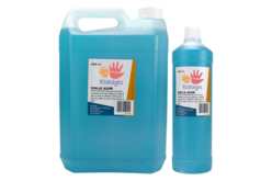 Colle Bleue pour papier - Sans solvants - Colles scolaires - 10doigts.fr