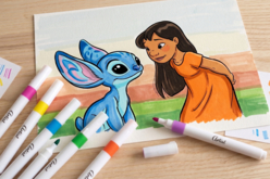 coloriage mystères cozy colo - Marqueurs peinture : l'intensité de l'acrylique au bout des doigts - 10doigts.fr - 2
