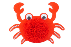 crabe en bois et strass - Strass - 10doigts.fr