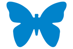 découpe géante papillon - Perforatrices fantaisies - 10doigts.fr