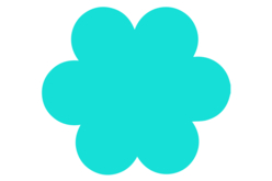 découpe xxl fleur  - Perforatrices fantaisies - 10doigts.fr