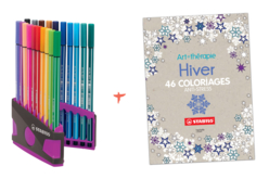 Feutres Stabilo Pen 68 + coloriage - Calligraphie, Ecriture - 10doigts.fr