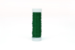 Fil métallique vert - 50 m - Fils aluminium - Accessoires Loisirs Créatifs – 10doigts.fr