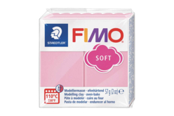 Fimo Soft 57 gr - Fraise N°T21 - Pâtes Fimo Soft : le modelage facile pour toutes vos créations - 10doigts.fr