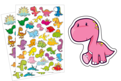 gommettes dinosaures - Gommettes Animaux - 10doigts.fr