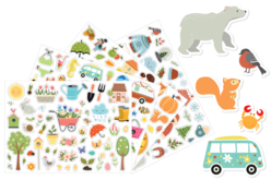 Gommettes saison - Gommettes Saisons - 10doigts.fr