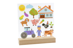 gommettes vitrostatiques pour fenêtres - Gommettes Pédagogiques - 10doigts.fr