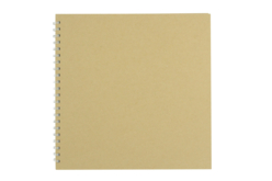 Grand album photo à spirales, couverture kraft - Albums et carnets - 10doigts.fr