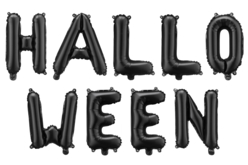 guirlande ballon halloween - Ballons d'halloween - 10doigts.fr