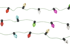 Guirlande décorative loupiotes de Noël 1 mètre - Petites décorations de Noël - 10doigts.fr