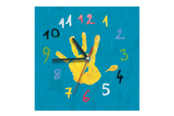 horloge en bois - Horloges en bois - 10doigts.fr