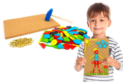 jeu de construction à clouer - Jeux de construction - 10doigts.fr