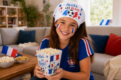jeune fille foot - Boîtes à décorer - 10doigts.fr