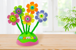 kit fleurs fête des mères - Kits clés en main - 10doigts.fr