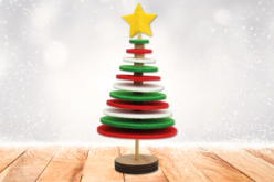 kit sapin de noël en feutrine - Kits créatifs de Noël pour les enfants - 10doigts.fr