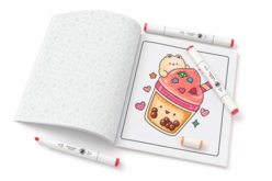 Le petit monde de Lulu Bear - Supports de coloriages originaux pour enfants - 10doigts.fr - 2