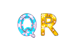 lettre sticker fantaisie - Gommettes Alphabet, messages - 10doigts.fr - 2