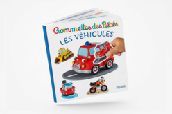 Livre : gommettes bébé, les véhicules - Gommettes Bébé : nos supports s'amuser à coller des images dès le 1er âge - 10doigts.fr