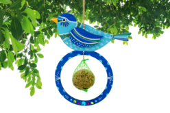 mangeoire pour oiseaux enfants jardin - Nichoirs en bois - 10doigts.fr