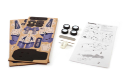 Maquette voiture de course - Maquettes en bois - 10doigts.fr - 2