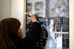 marqueur craie vitres fenêtres - Feutre marqueur craie - 10doigts.fr