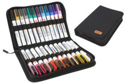 marqueurs peinture trousse 24 couleurs - Marqueurs peinture - 10doigts.fr
