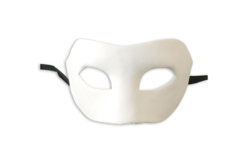 Masques vénitiens "loup" - 4 pièces - Masques Créatifs - 10doigts.fr