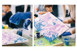 medium painting flow - Peinture marbling - 10doigts.fr