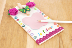 Mémo fleurs et papillons - Blocs notes - 10doigts.fr - 2