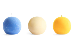 Moule bougie - boule couleur - Moules pour bougies - Bougie - 10doigts.fr