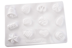 moule plastique chocolats - Moules pour plâtre, savon, béton ... - 10doigts.fr - 2