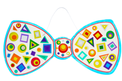 noeud de clown en papier - Kits créatifs Carnaval - Activités manuelles et de bricolage pour Carnaval - 10doigts.fr - 2