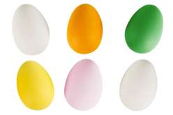 oeufs pâques colorés - Oeufs de Pâques créatif - 10doigts.fr